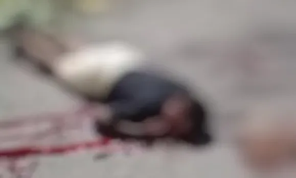 IMAGEM FORTE: Homem deixa rastro de sangue ao ser executado em Manaus