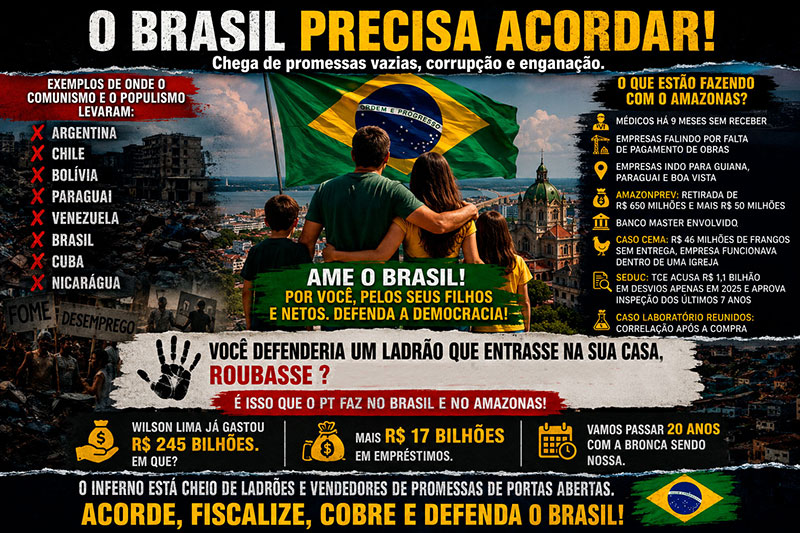 O Brasil precisa acordar